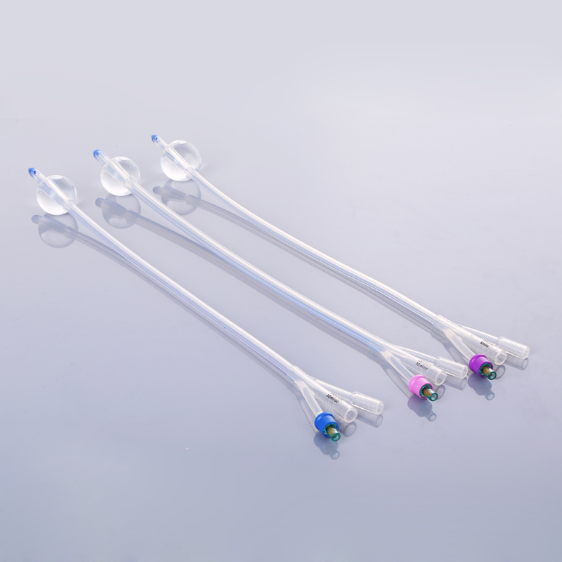 3-Way Silicone Foley Catheter